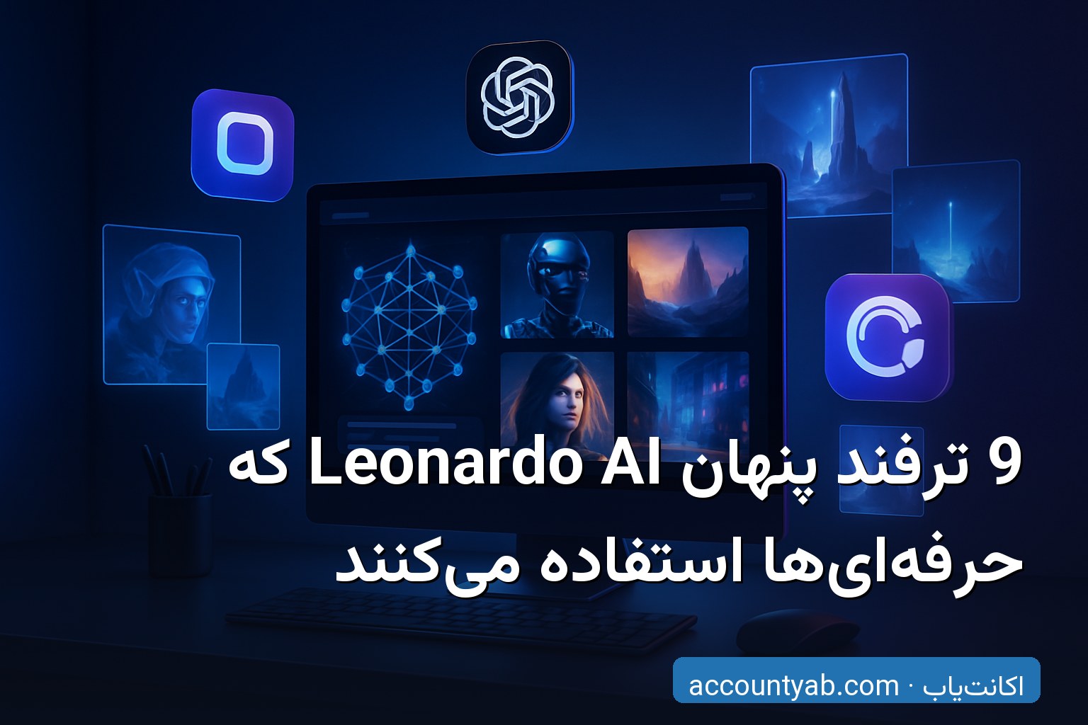 ترفندهای Leonardo AI برای ساخت تصاویر حرفه‌ای با هوش مصنوعی