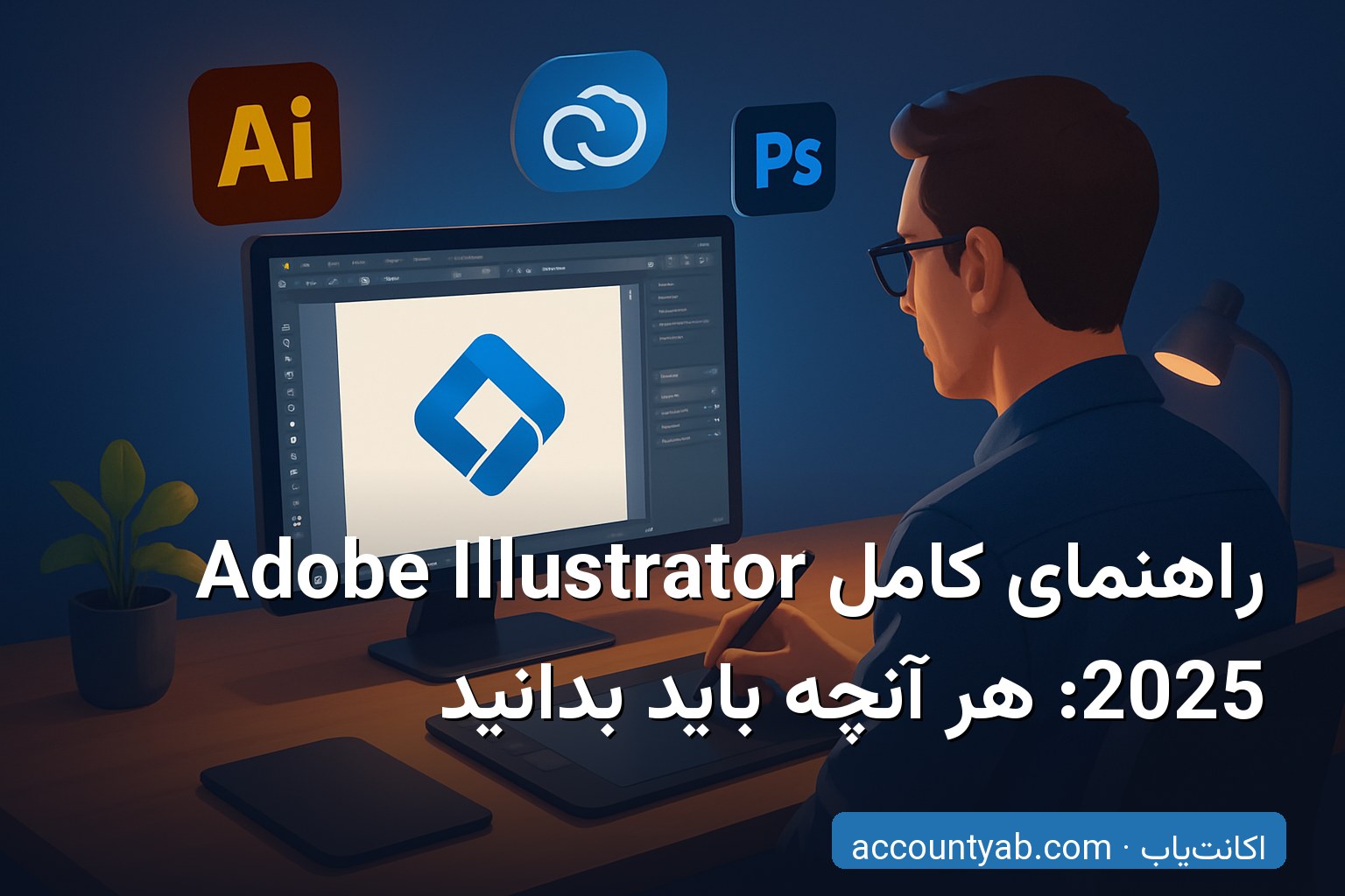 راهنمای جامع Adobe Illustrator 2025 برای طراحان گرافیک حرفه‌ای