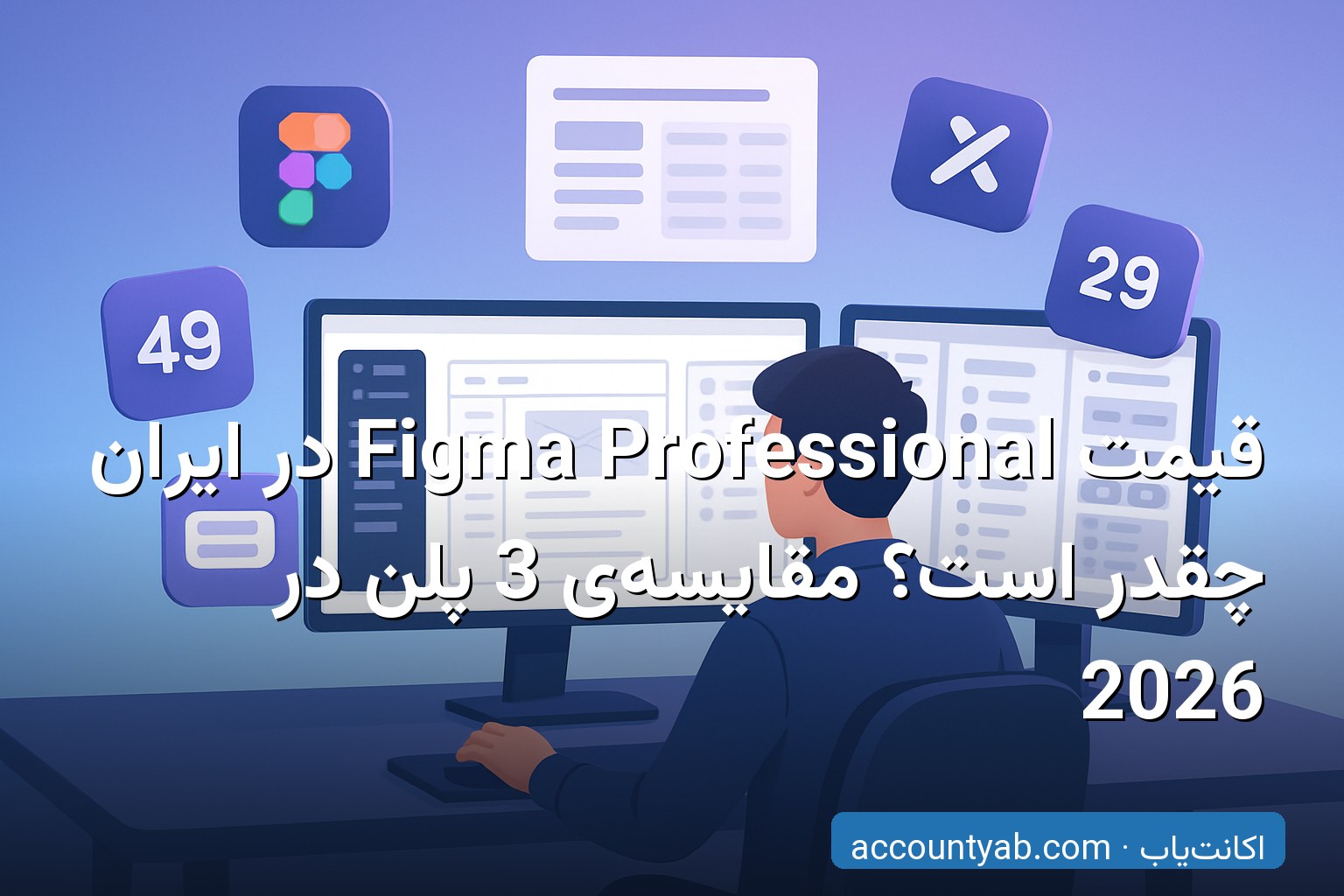 مقایسهی قیمت و پلنهای Figma Professional برای طراحان ایرانی مقایسهی قیمت و پلنهای Figma Professional برای طراحان ایرانی